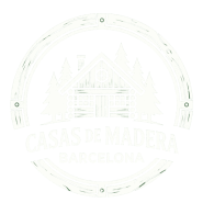 Sello corporativo de Casas de Madera Barcelona para navegación
